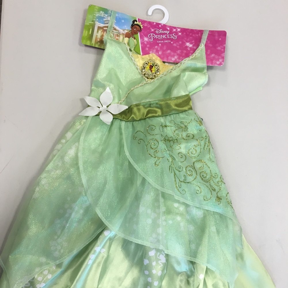 NWT Disney Princess Tiana Costume Dress sz 4 - 6x